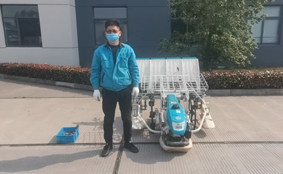 手扶机横向传送齿更换方法